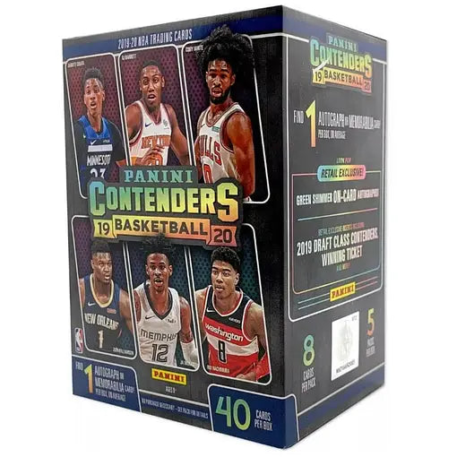 2019/20 Panini Contenders Basketball Blaster Box