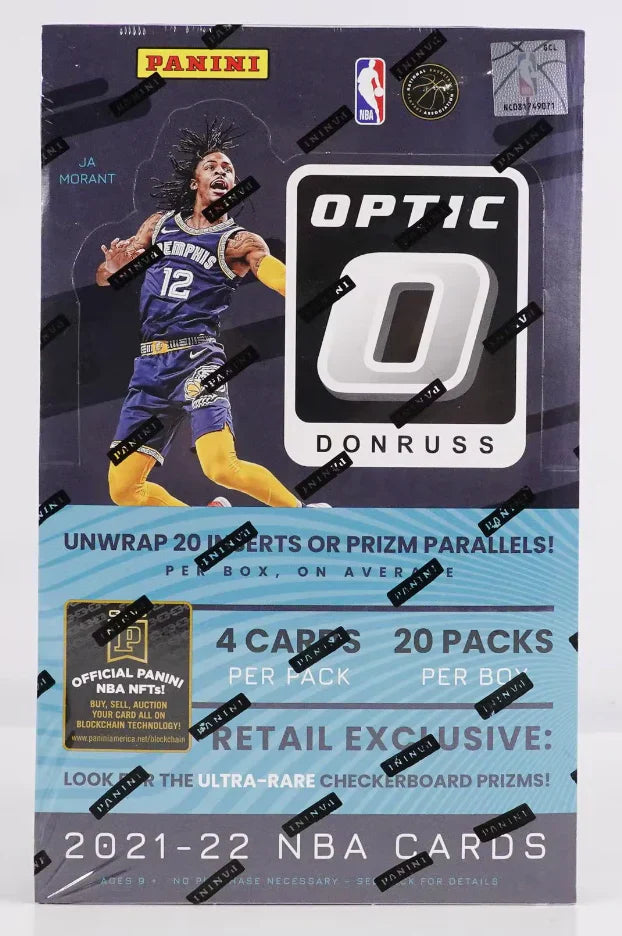 2021/22 Panini Donruss Optic Basketball Retail Box