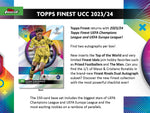 2024/25 Topps Finest UEFA Club Competitions Soccer Hobby Box