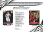 2024/25 Topps Chrome Bundesliga Soccer Hobby Box