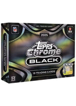 2025 Topps Chrome Black Football Hobby Box