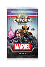2026 Topps Marvel Comics Chrome Hobby Pack