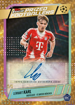 2025/26 Topps Finest UEFA Club Competitions Soccer Hobby Box