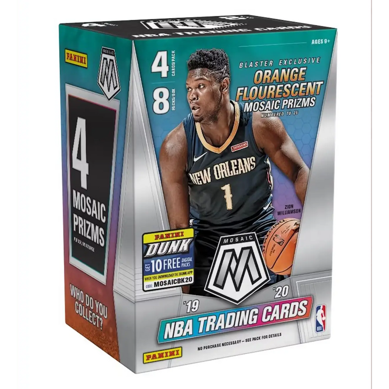 2019/20 Panini Mosaic Basketball Blaster Box