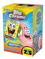 2025 Topps Chrome Spongebob Squarepants 25th Anniversary Value Box