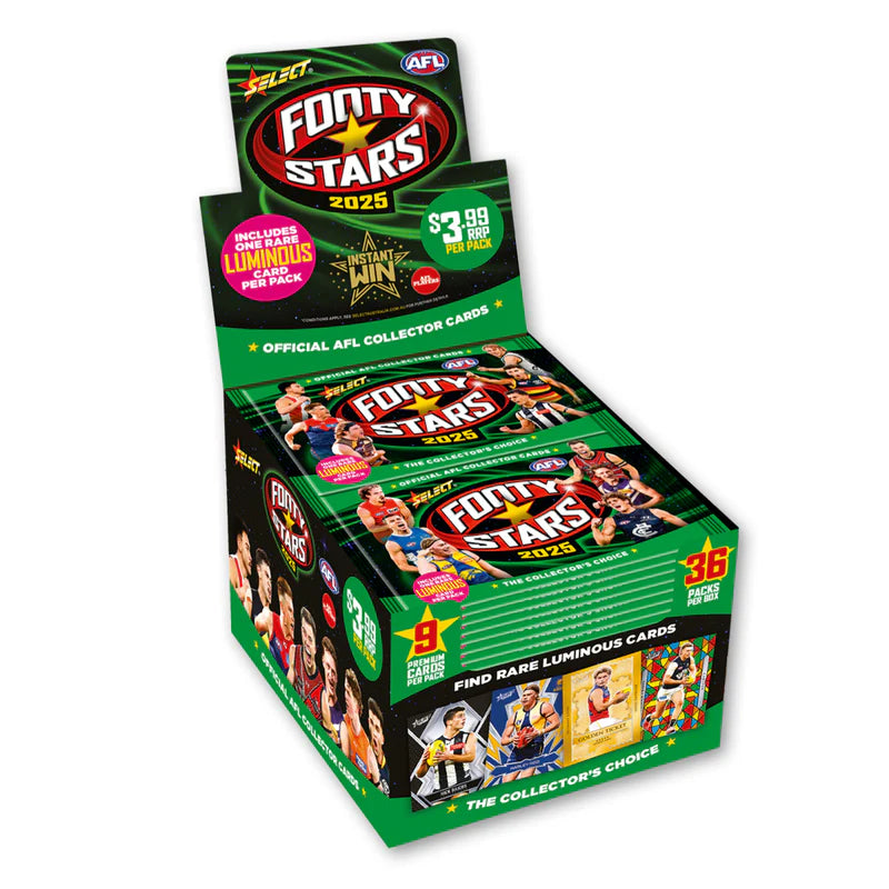 2025 Select AFL Footy Stars Retail Sealed Box