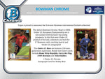 2022 Bowman Chrome Road to UEFA Under-21 European Championship Soccer HOBBY Box