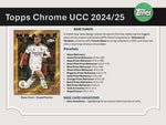2024/25 Topps Chrome UEFA Club Competitions Soccer Value Box