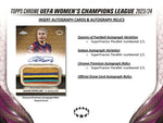 2023/24 Topps Chrome UEFA Women's Champions League Soccer Hobby Box
