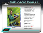 2024 Topps Chrome Formula 1 Racing Hobby Pack