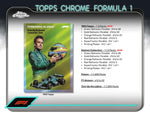 2024 Topps Chrome Formula 1 Racing Qualifying Lap Lite Hobby Box