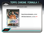 2024 Topps Chrome Formula 1 Racing Value Blaster Box