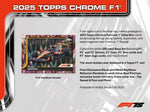 2025 Topps Chrome Formula 1 Value Box