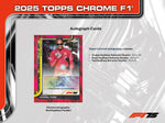 2025 Topps Chrome Formula 1 Value Box