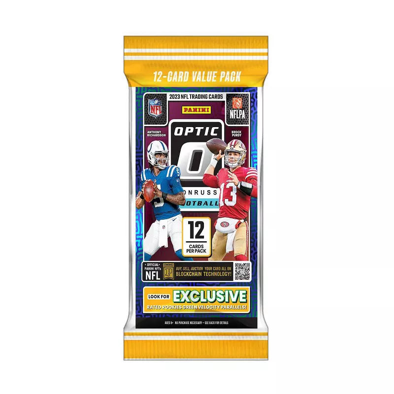 2023 Panini Donruss Optic NFL Football Fat Pack