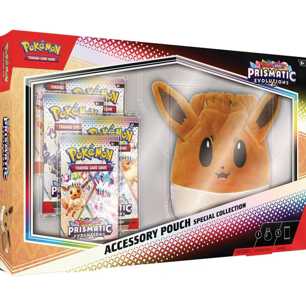 POKEMON TCG Scarlet & Violet Prismatic Evolutions Accessory Pouch