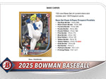 2025 Topps Bowman Baseball Hobby Jumbo Box