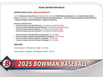 2025 Topps Bowman Baseball Hobby Box