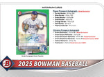 2025 Topps Bowman Baseball Value Box