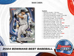 2024 Topps Bowman's Best Baseball MLB Hobby Box