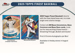 2025 Topps Finest Baseball Hobby Box