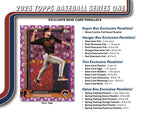 2025 Topps Series 1 Baseball Value Box