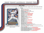 2025 Topps Baseball Series 2 Value Box