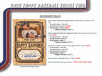 2025 Topps Baseball Series 2 Value Box