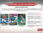 2024 Topps Stadium Club Baseball MLB Hobby Box