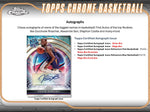 2024/25 Topps Chrome Basketball Mega Box