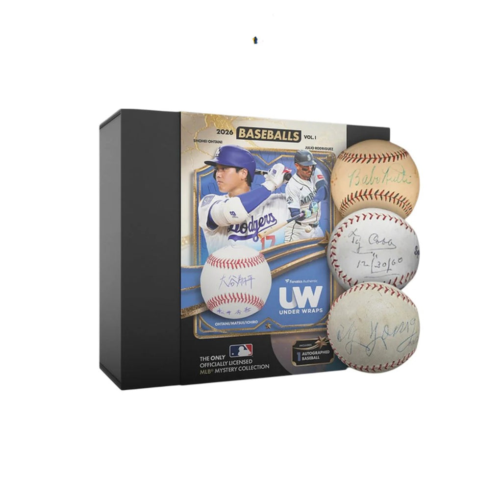 2026 Fanatics Under Wraps Autographed MLB Baseballs Volume I - Single