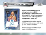 2025 Topps Chrome WWE Mega Box
