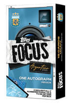 2025 Topps Focus Argentina Soccer Box