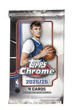 2025/26 Topps Chrome Basketball Hobby Pack