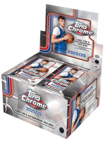 2025/26 Topps Chrome Basketball Hobby Jumbo Box
