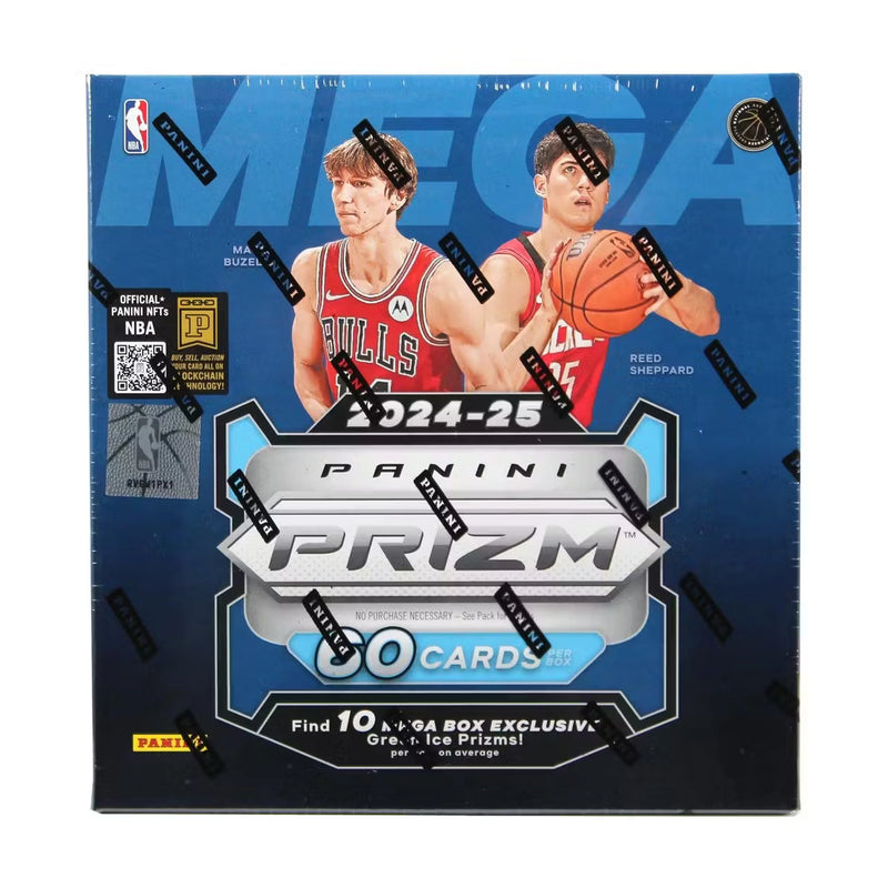2024/25 Panini Prizm Basketball Mega Box (Green Ice Prizms)