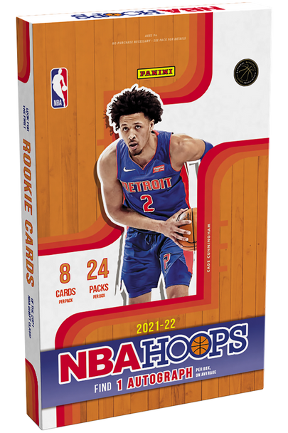 2021/22 Panini NBA Hoops Basketball Hobby Box