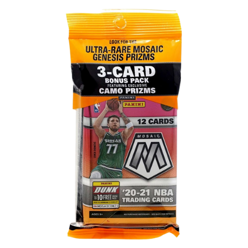 2020/21 Panini Mosaic NBA Basketball Cello Pack