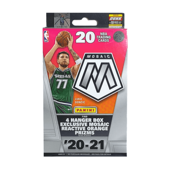 2020/21 Panini Mosaic NBA Basketball Hanger Box