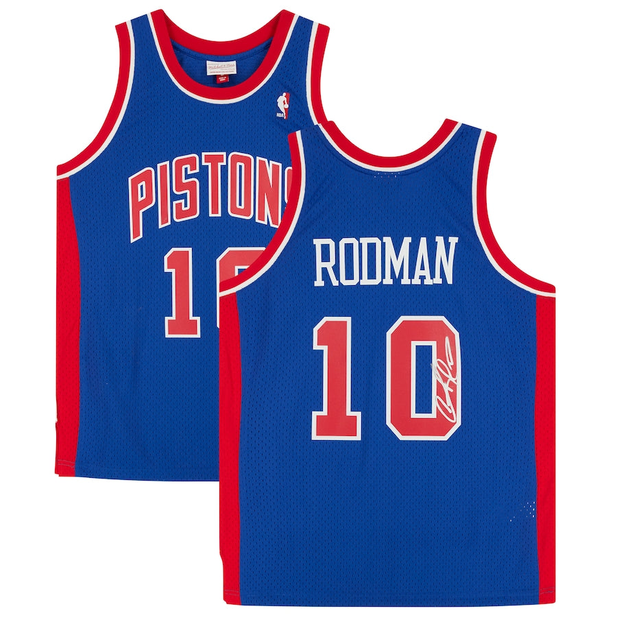 Dennis Rodman Detroit Pistons Mitchell & Ness Youth 1988/89 Hardwood  Classics Swingman Jersey - Blue