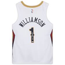 Zion Williamson New Orleans Pelicans Fanatics Authentic Autographed Nike White Swingman Jersey