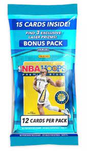 2019/20 Panini NBA Hoops Premium Stock Basketball Cello Pack