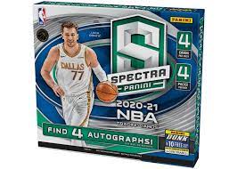2020/21 Panini Spectra NBA Basketball Hobby Box