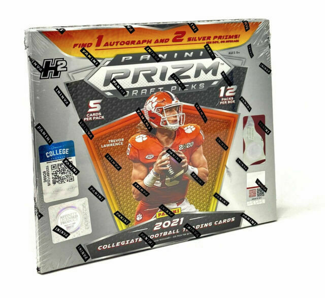 2021 Panini Prizm Collegiate Draft Picks Football H2 Hobby Box