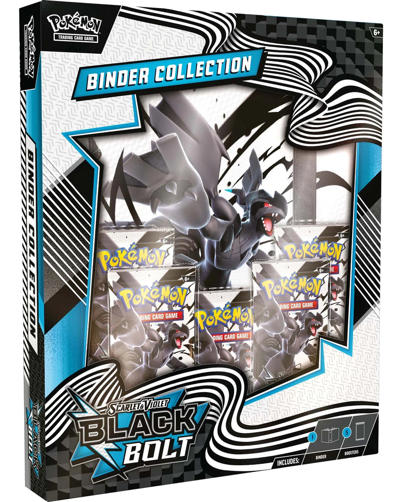 Pokemon TCG: Scarlet & Violet 10.5 Black Bolt Binder Box