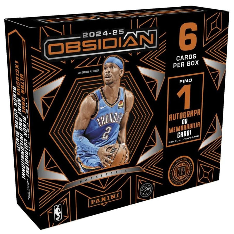2024/25 Panini Obsidian Basketball International Hobby Box