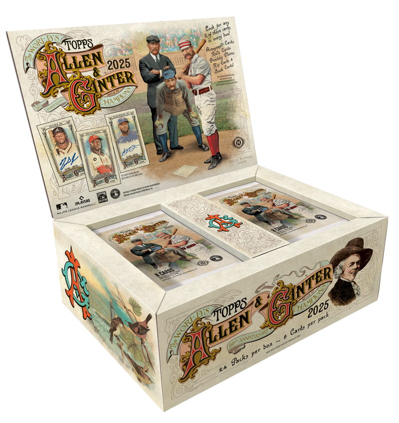 [Preorder] 2025 Topps Allen & Ginter Baseball Hobby Box