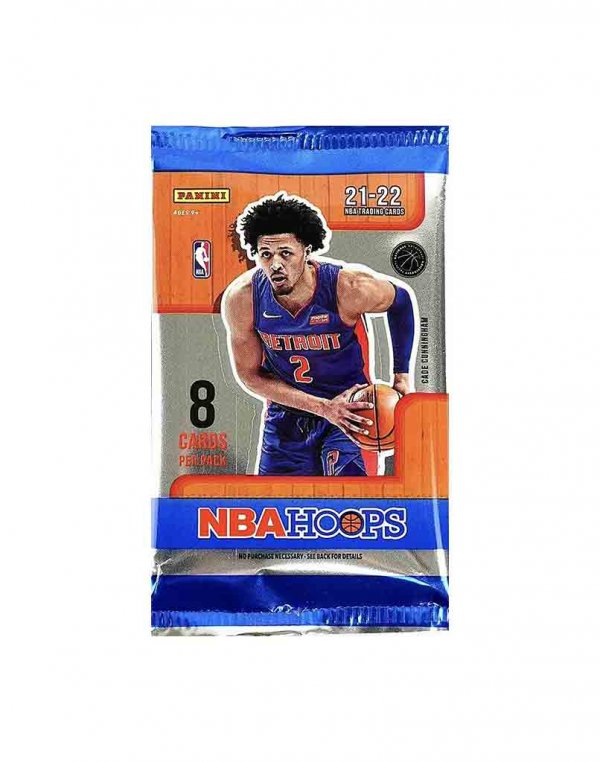 2021/22 Panini NBA Hoops Basketball Hobby Pack