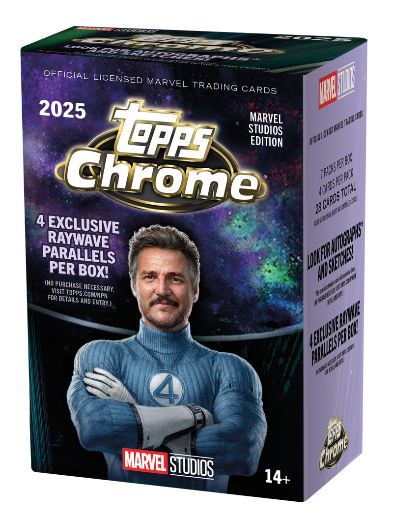[Preorder] 2025 Topps Chrome Marvel Studios Value Box
