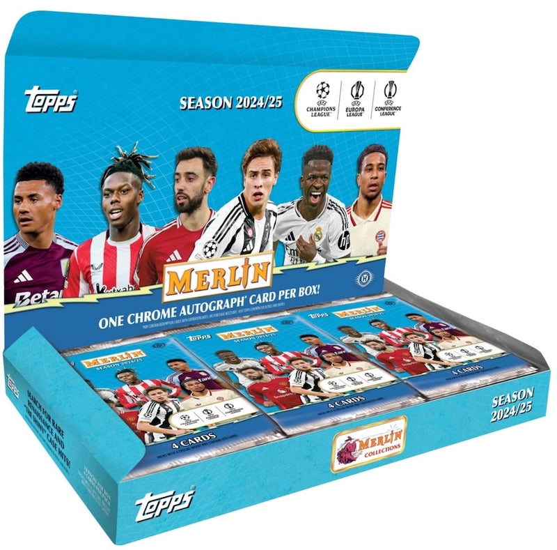[Preorder] 2024/25 Topps Merlin UEFA Club Competitions Soccer Hobby Box